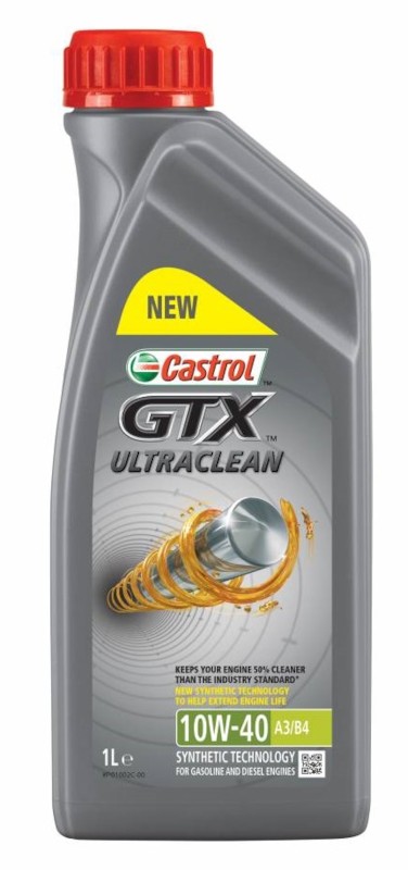 Моторное масло Castrol GTX Ultraclean 10W-40 A3B4 1л
