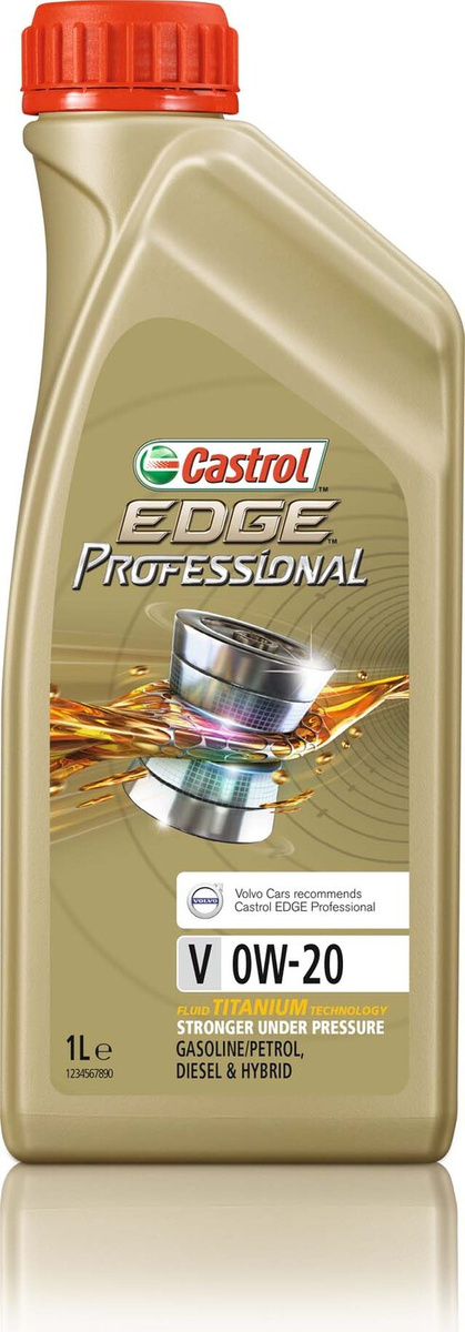 Моторные масла CASTROL CASTROL 0W20 EDGE PROFESSIONAL V1