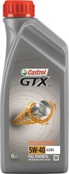 Моторное масло Castrol GTX 5W-40 A3B4 1л