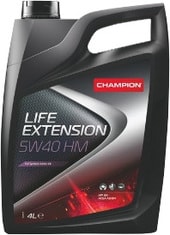 Моторное масло Champion Life Extension HM 5W-40 4л