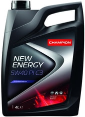 Моторное масло Champion New Energy PI C3 5W-40 4л