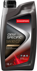 Моторное масло Champion OEM Specific C2 5W-30 1л