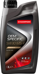 Моторное масло Champion OEM Specific MS-F 5W-30 1л