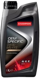 Моторное масло Champion OEM Specific MS-FFE 0W-30 1л