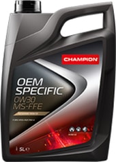 Моторное масло Champion OEM Specific MS-FFE 0W-30 5л
