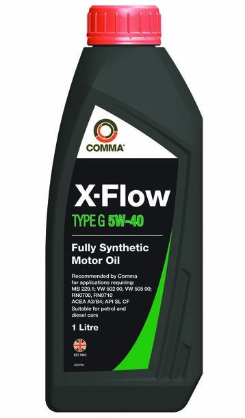 Моторное масло Comma X-FLOW Type G 5W-40 1л