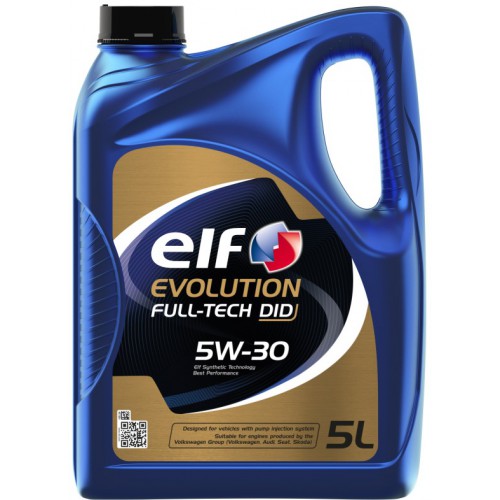 Моторные масла ELF ELF 5W30 EVOLUTION FULL-TECH DID5