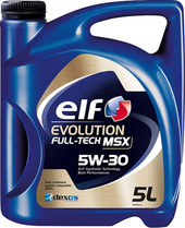 Моторные масла ELF ELF 5W30 EVOLUTION FULL-TECH MSX5