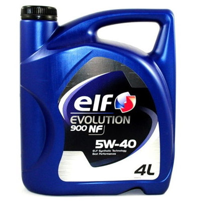 Моторные масла ELF ELF 5W40 EVOLUTION 900 NF4