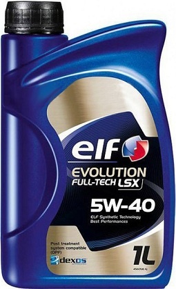Моторные масла ELF ELF 5W40 EVOLUTION FULL-TECH LSX1