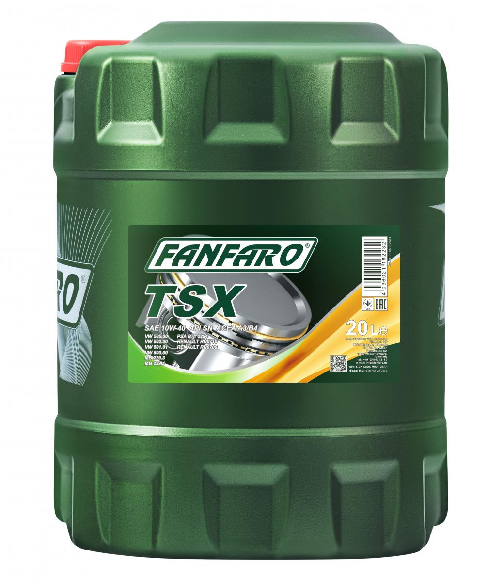 Моторные масла FANFARO 52023