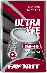 Моторное масло Favorit Ultra XFE 5W-40 metal 1л