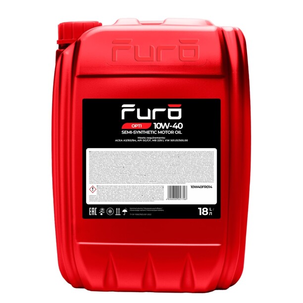 Моторные масла FURO 10W40FR014