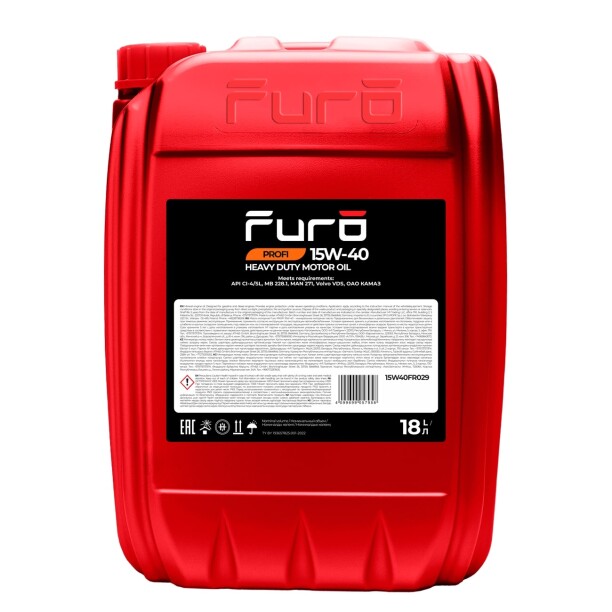 Моторные масла FURO 15W40FR029