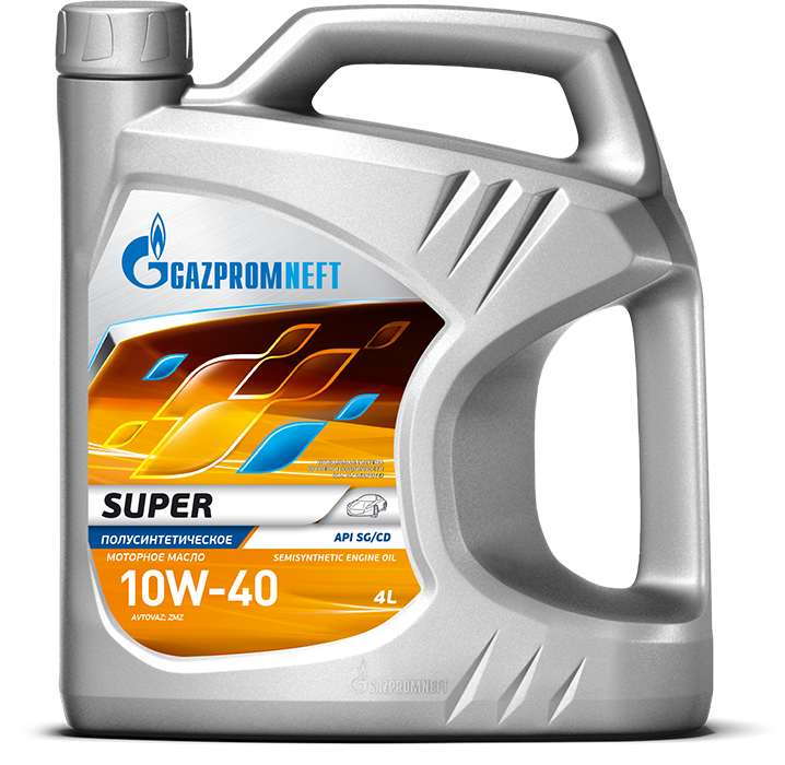 Моторное масло Gazpromneft Super 10W-40 SGCD 4л