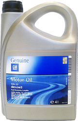 Моторное масло GM Longlife Dexos 2 5W-30 4л