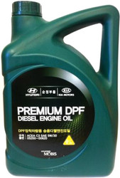 Моторное масло HyundaiKIA Premium DPF Diesel 5W-30 6л (05200-00620)