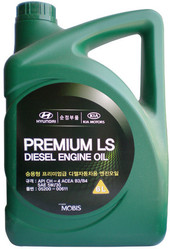 Моторное масло HyundaiKIA Premium LS Diesel CH-4 5W-30 6л