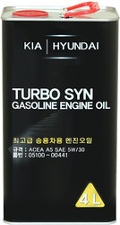Моторное масло HyundaiKIA Turbo Syn 5W-30 SMGF-4 made in EU 4л