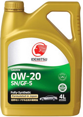 Моторное масло Idemitsu 0W-20 SNGF-5 4л