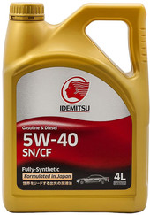 Моторное масло Idemitsu 5W-40 SNCF 4л