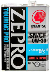 Моторное масло Idemitsu Zepro Touring Pro 0W-30 4л