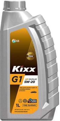 Моторное масло Kixx G1 SN Plus 5W20  L2100AL1E1 (1л)