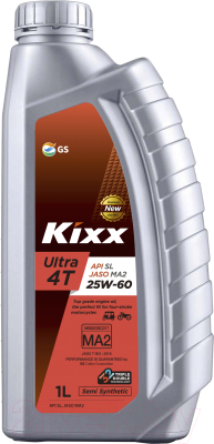 Моторное масло Kixx Ultra 4T SL 25W60  L5109AL1E1 (1л)