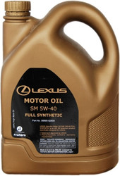 Моторное масло Lexus SM 5W-40 (08880-82800) 4л