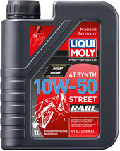 Моторное масло Liqui Moly Motorbike 4T Synth Street Race 10W-50 1л