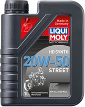 Моторное масло Liqui Moly Motorbike HD Synth Street 20W-50 1л