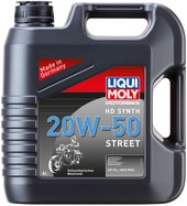 Моторное масло Liqui Moly Motorbike HD Synth Street 20W-50 4л