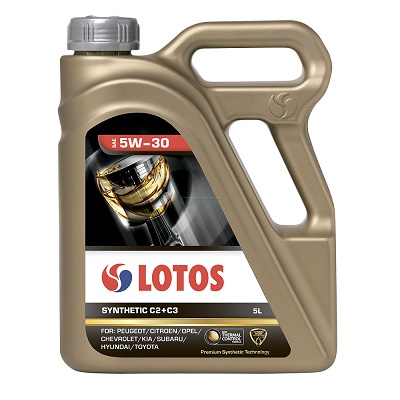 Моторное масло Lotos Synthetic C2+C3 5W-30 5л