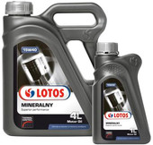 Моторное масло Lotos Mineralny LPG 15W-40 4л