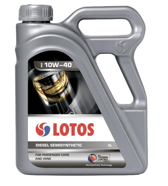Моторное масло LOTOS SEMISYNTETIC SN SAE 10W-40 5L (THERMAL CONTROL)