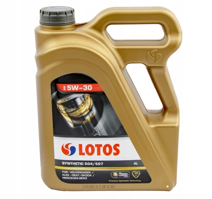 Моторное масло LOTOS SYNTHETIC 504507 SAE 5W-30 5L