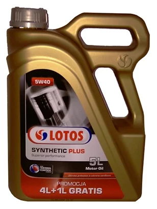 Моторное масло LOTOS SYNTHETIC PLUS SNCF 5W-40 5L