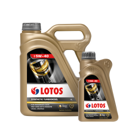 Моторное масло LOTOS SYNTHETIC TURBODIESEL SAE 5W-40 5L