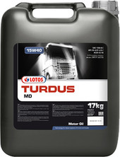 Моторное масло Lotos Turdus MD 15W-40 17кг