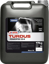 Моторное масло Lotos Turdus Powertec CI-4 15W-40 17кг