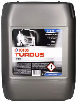 Моторное масло LOTOS TURDUS SHPD SAE 15W-40 50KG