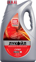 Моторное масло Лукойл Супер 15W-40 SGCD 4л