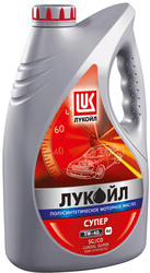 Моторное масло Лукойл Супер полусинтетическое API SGCD 5W-40 4л