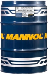 Моторное масло Mannol 2-Takt Snowpower 208л