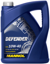 Моторное масло Mannol DEFENDER STAHLSYNT 10W-40 API SLCF 5л