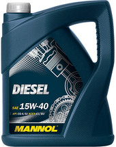 Моторное масло Mannol Diesel 15W-40 API CG-4CF-4CFSL 5л
