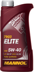 Моторное масло Mannol ELITE 5W-40 1л