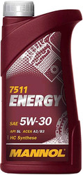 Моторное масло Mannol Energy 5W-30 API SL 1л
