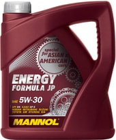 Моторное масло Mannol Energy Formula JP 5W-30 API SN 4л