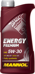 Моторное масло Mannol Energy Premium 5W-30 API SNCF 1л [MN7908-1]